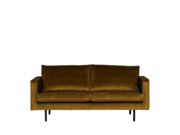 CanapÈ velours 3 places vintage Velvet Bronco - Couleur - Bronze