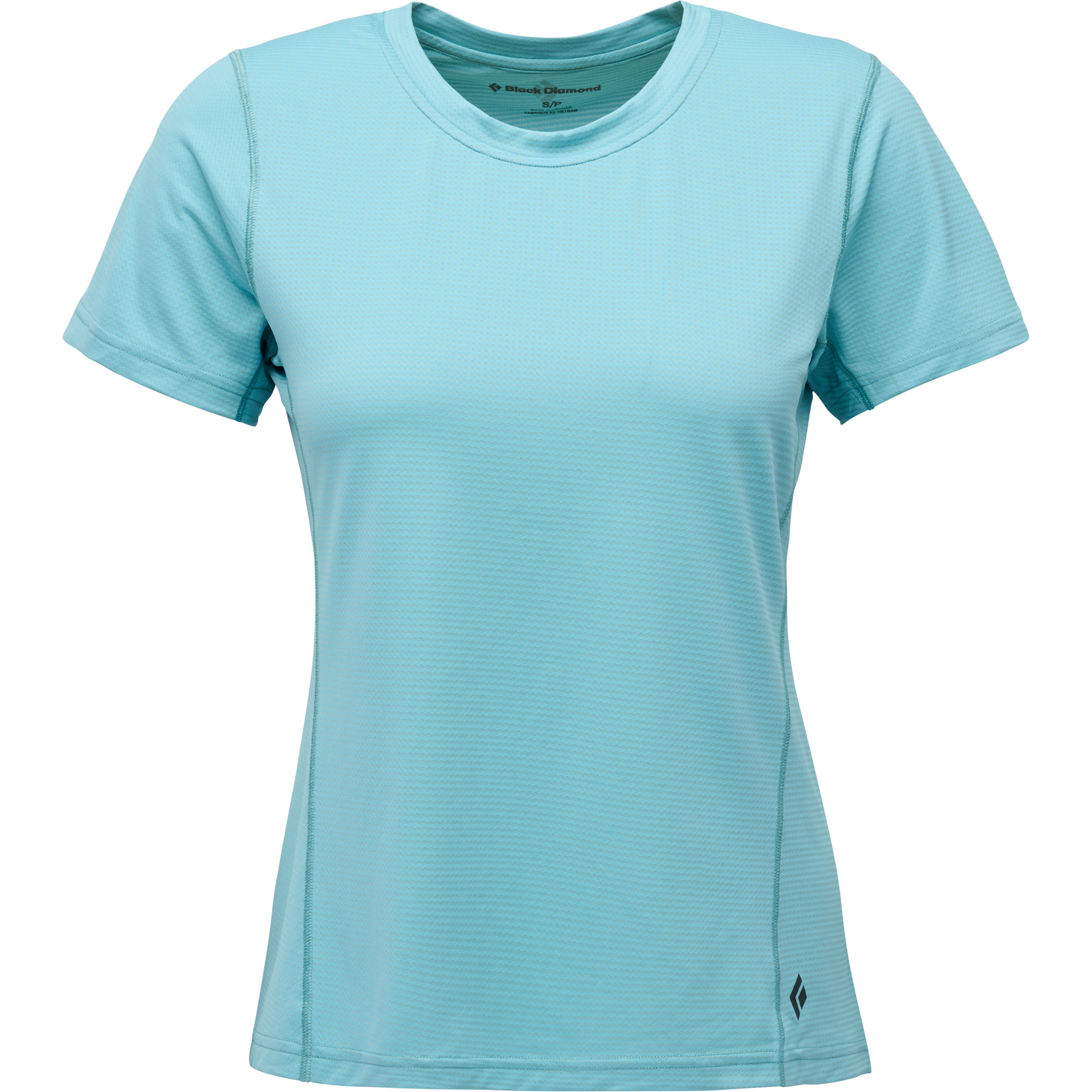 Black Diamond Distance Tech Damen T-Shirts blau Größe XS Camping Widerstandsfähig