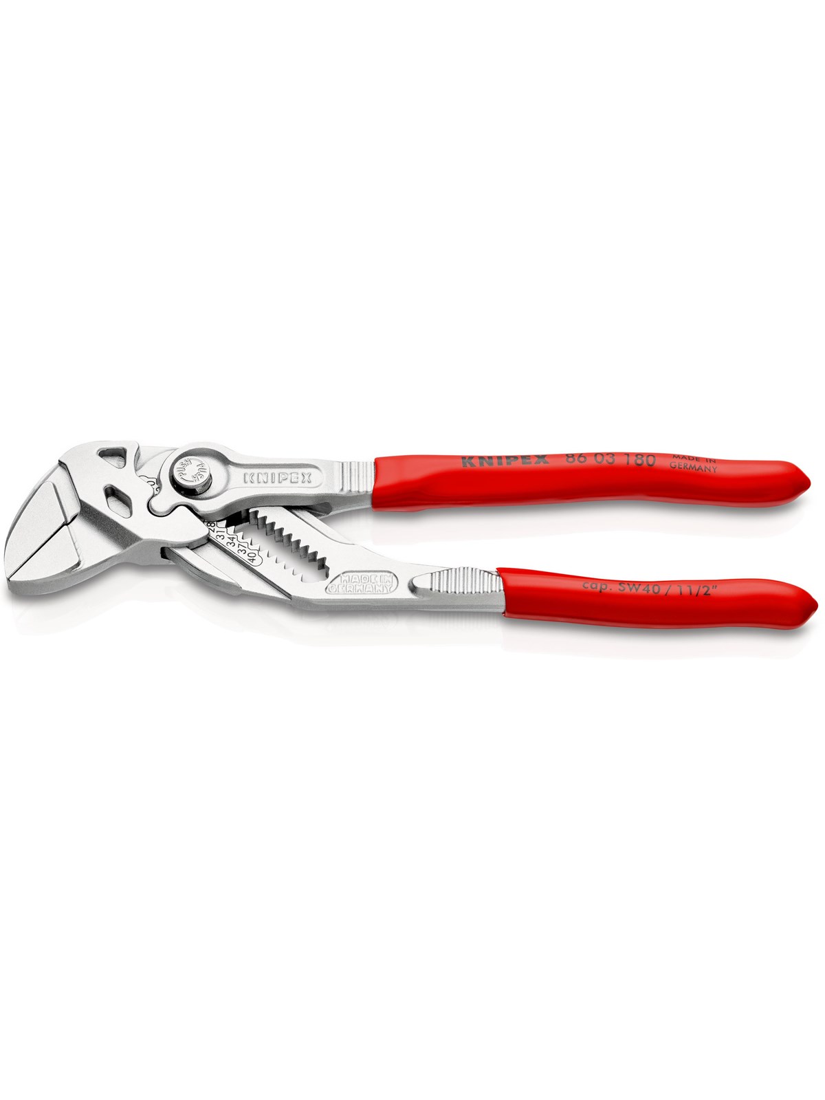 KNIPEX Zangenschlüssel, Zange und Schraubenschlüssel in einem Werkzeug