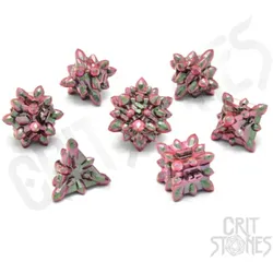 Crit Stones Arcane Ammo Metal RPG Dice Set