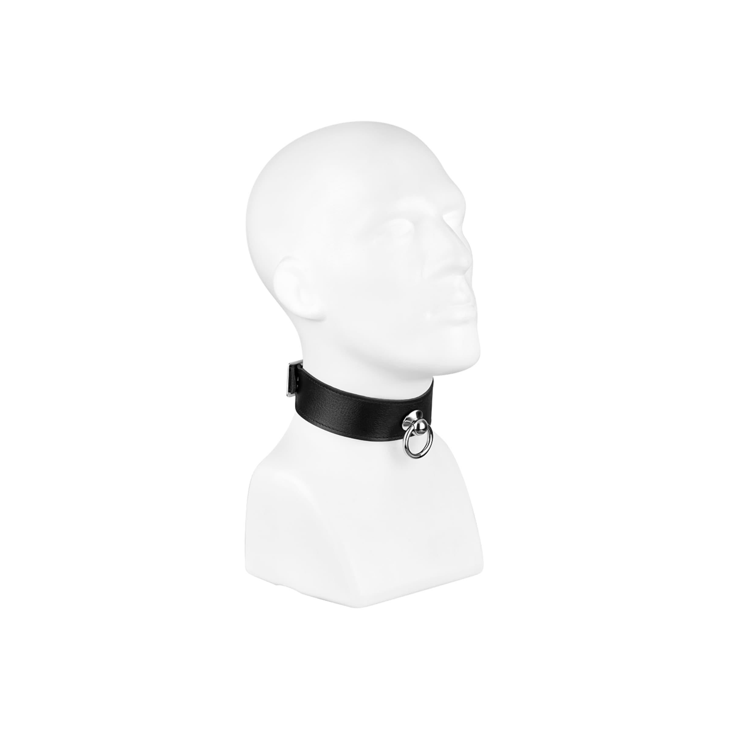 Halsband mit großem Ring, M/L