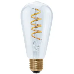 E27 LED Rustika Curved Spirale klar warmweiß