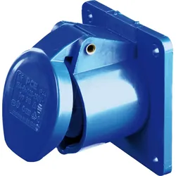 CEE-DOSE ST2-16 - CEE-Anbausteckdose, 3-polig, 230V, 16A, blau