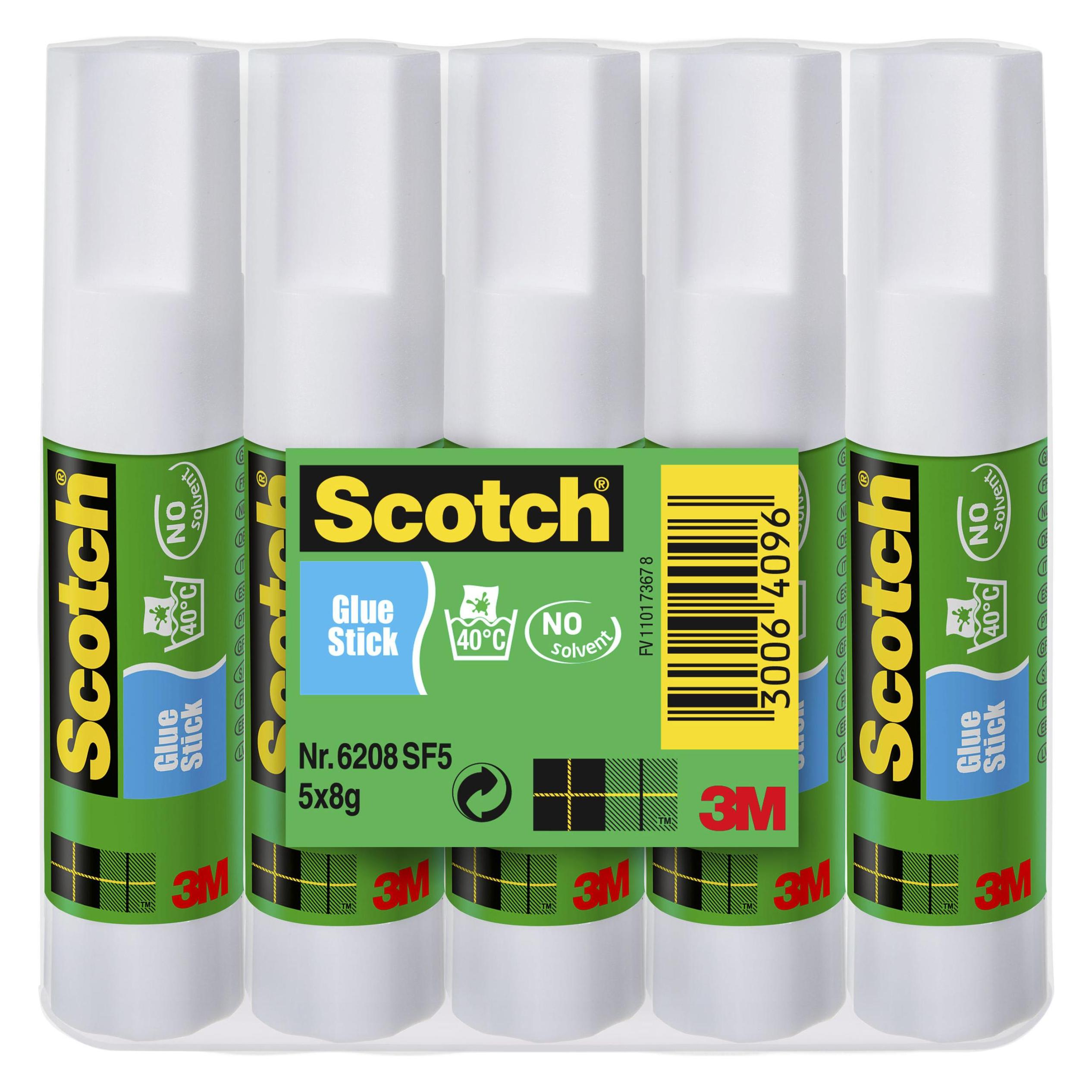 Scotch 3M Standard-Klebestift, Inhalt: 8g (105 g, 1x) (6208D)