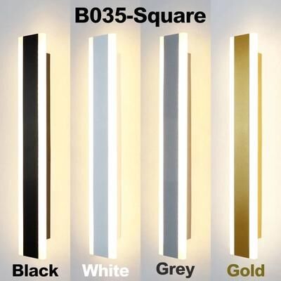 Uplift Picks NordLume Modern Long LED Wall Lamp square 100 Cm (39 W) 3 Color
