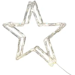 LED-Stern - transparent