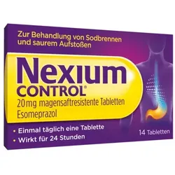 Nexium Control 20 mg 14 St Tabletten magensaftresistent