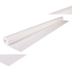 Clairefontaine 8x Weißes Kraftpapier 60g, Rolle 25x1m - Kraft weiß 495701C