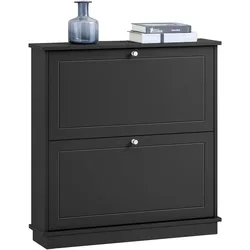 SoBuy, Schuhschrank, Schuhschrank (76 x 18 x 79 cm)