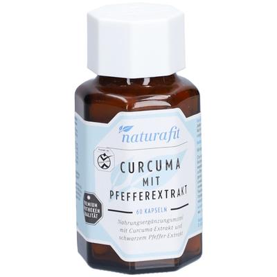 Naturafit Curcuma mit Pfeffer Kapseln 60 St