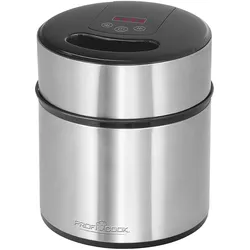 ProfiCook PC-ICM 1140 - Eismaschine - 1.8 Liter - 12 W - rostfreier Edelstahl