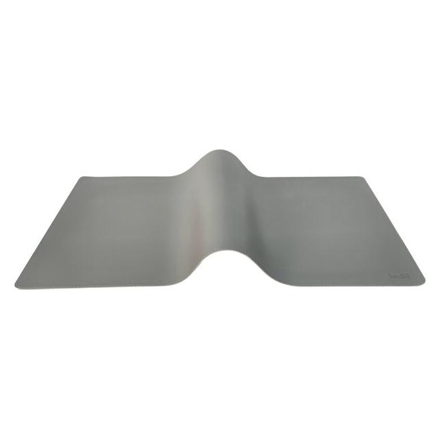 Helit Schreibtischunterlage Kunststoff grau (80 x 40 cm) (H2525182)