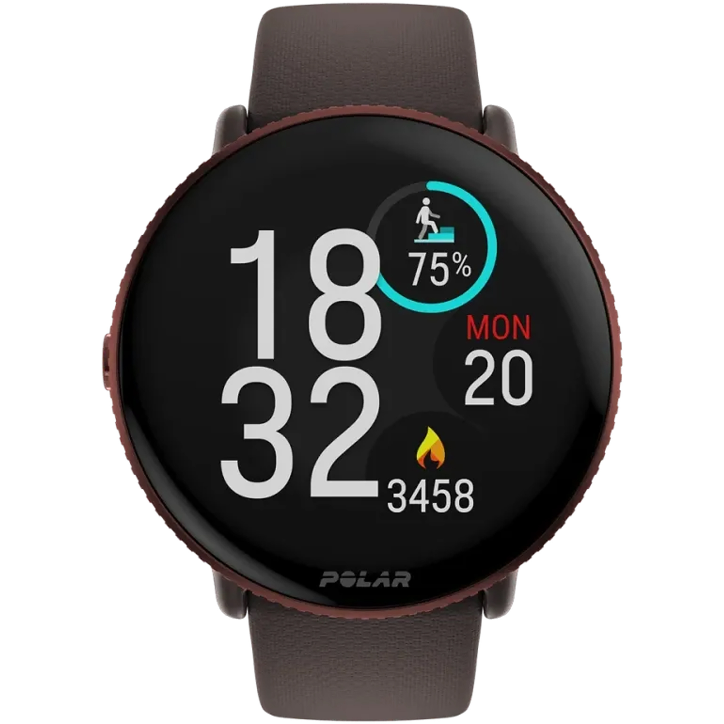 Polar Ignite 3 GPS-Uhr GPS Uhren brown-copper Größe S-L Trekking