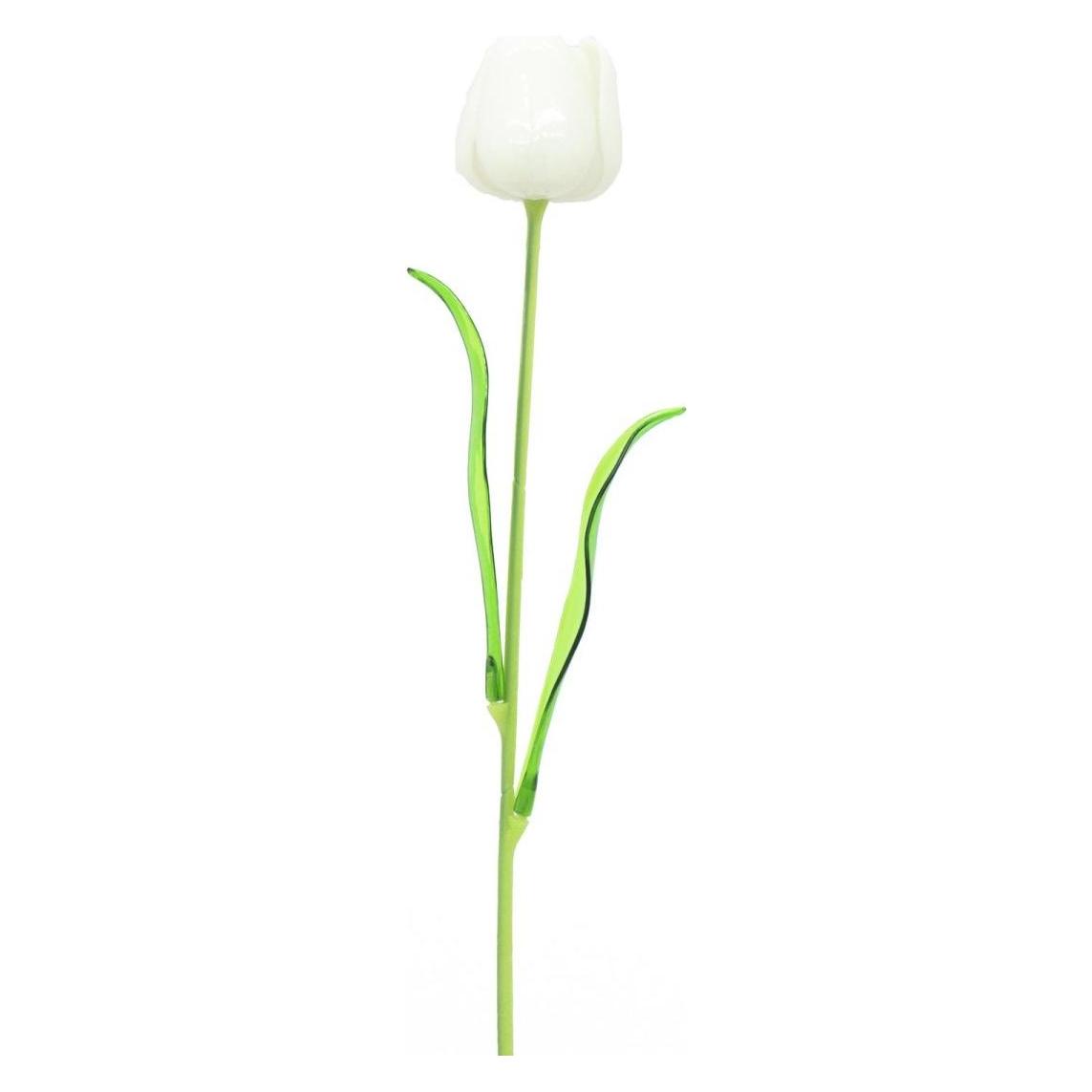 Europalms Kristalltulpe, Kunstblume, weiss, 61cm 12x (61 cm) (82600204)