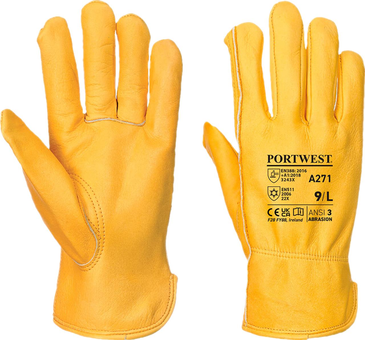 Portwest A271 Foret Driver Handsker L Så