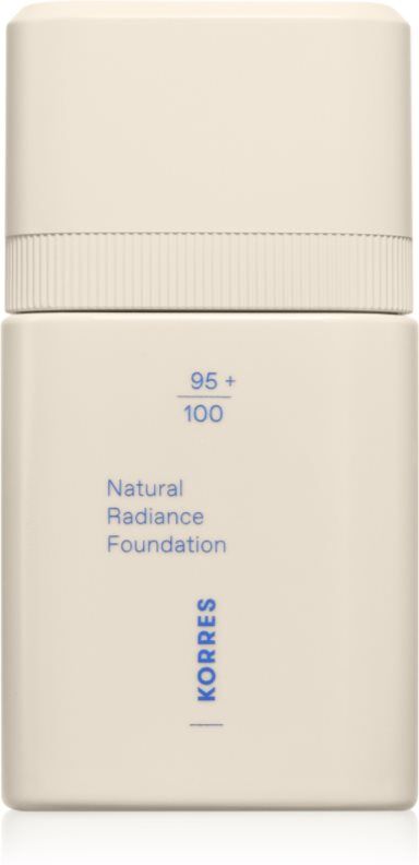 Korres Natural Sheer Foundation lightweight foundation for a natural look shade 01 Light 30 ml