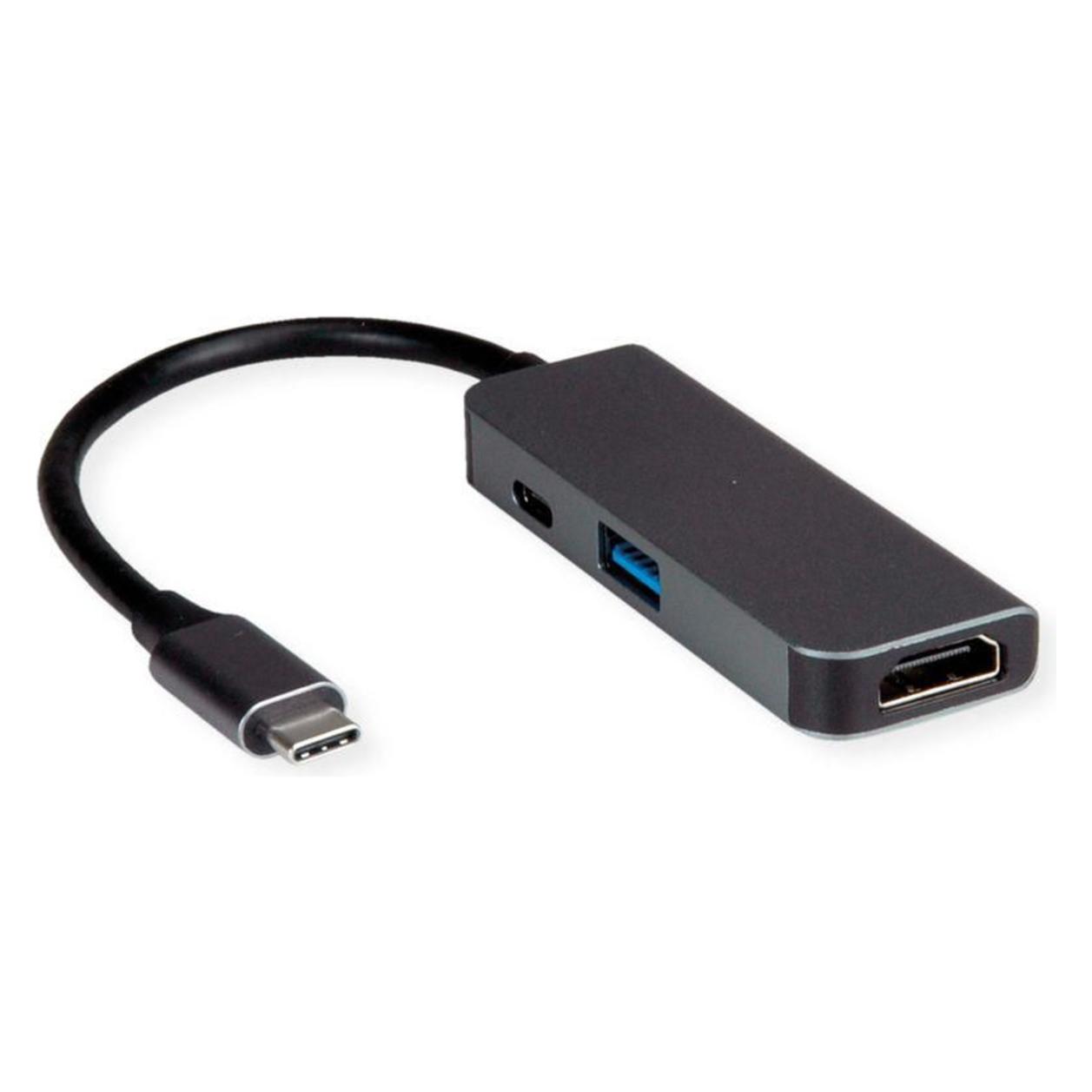 Value Display Adapter USB Typ C - HDMI + USB 3.2 Gen 1 A + Typ C PD (12.99.1141)