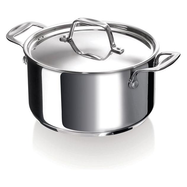 Beka Chef Casserole with lid (Kochtopf, Edelstahl) (12061184)