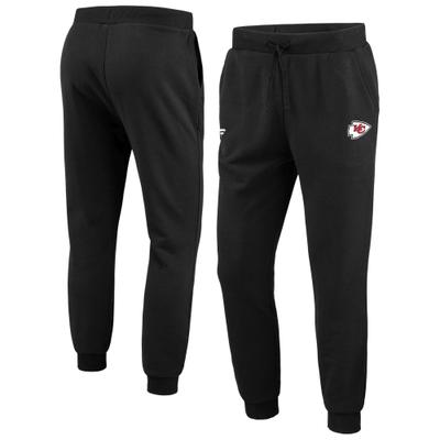 Jogginghose FANATICS "Fanatics Jogginghose Kansas City Chiefs Primary Logo Graphic", Herren, Gr. XXL, US-Größen, schwarz, Sweatware, 85% Baumwolle, 15% Polyester, Hosen Jogginghose