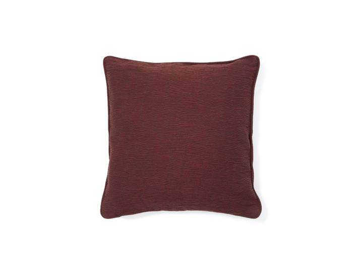 Kave Home Labid Kissenbezug Jacquard 100% Baumwolle Terrakotta, Neu
