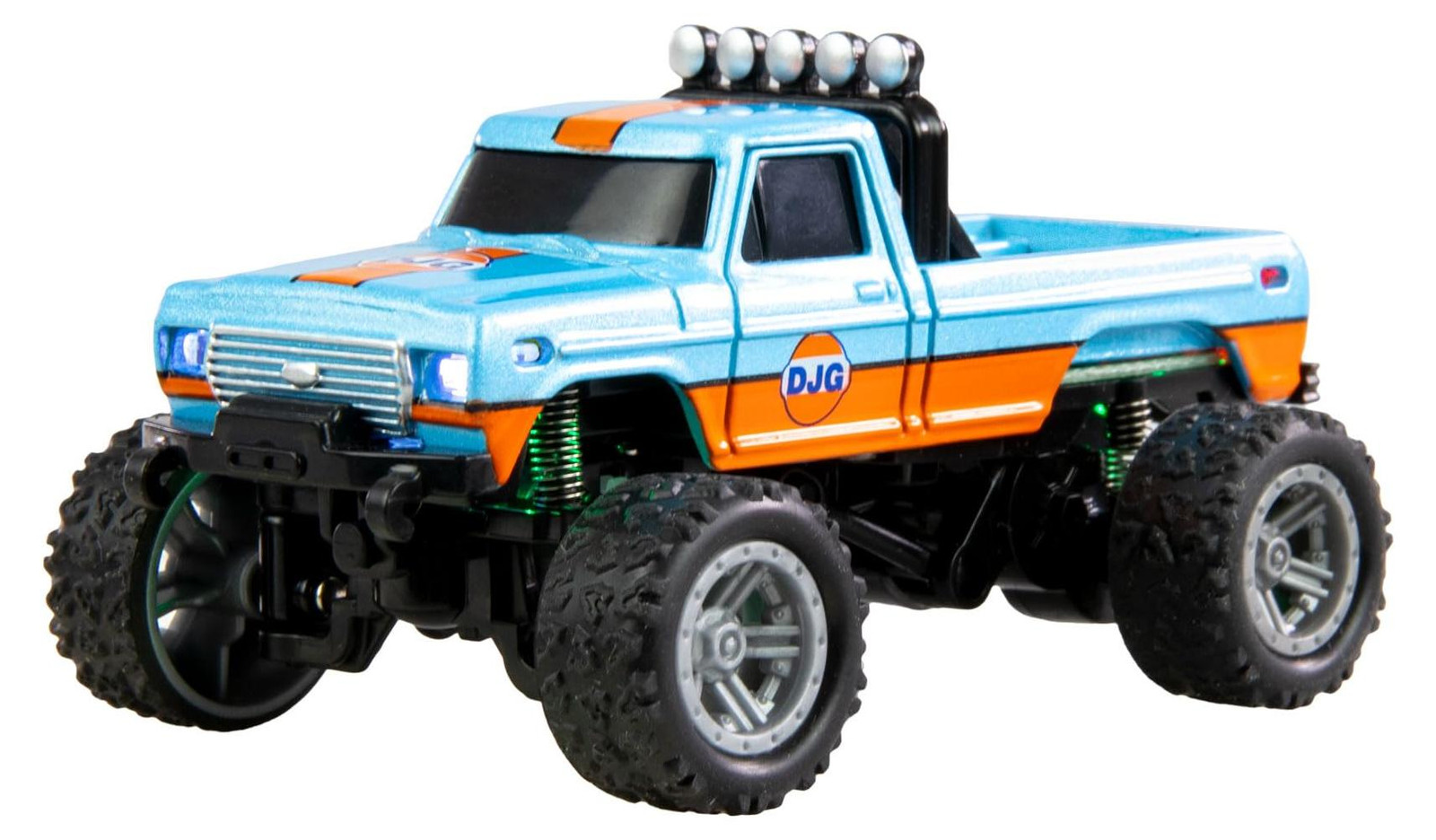 AMEWI 22698 RC Monstertruck DieCast 1:64 RTR blau/orange