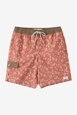 O'Neill s Hermosa Retro 16"" Swim Trunks in Chutney, Size Large, Elastane/Polyester"