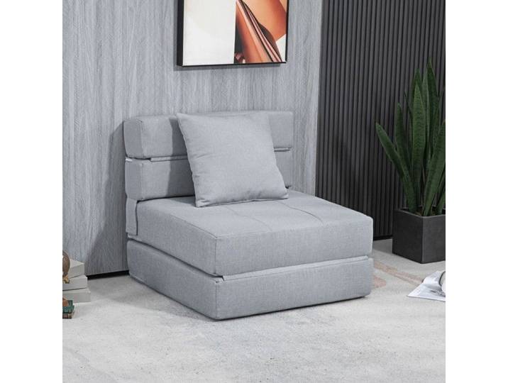 Lit Pliant Fauteuil pliant 2 en 1 convertible en lit - Capacité 100 kg - Lit d'appoint pour salon et chambre - Design compact