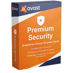 Avast Premium Security – 2 Jahre | 1 Gerät