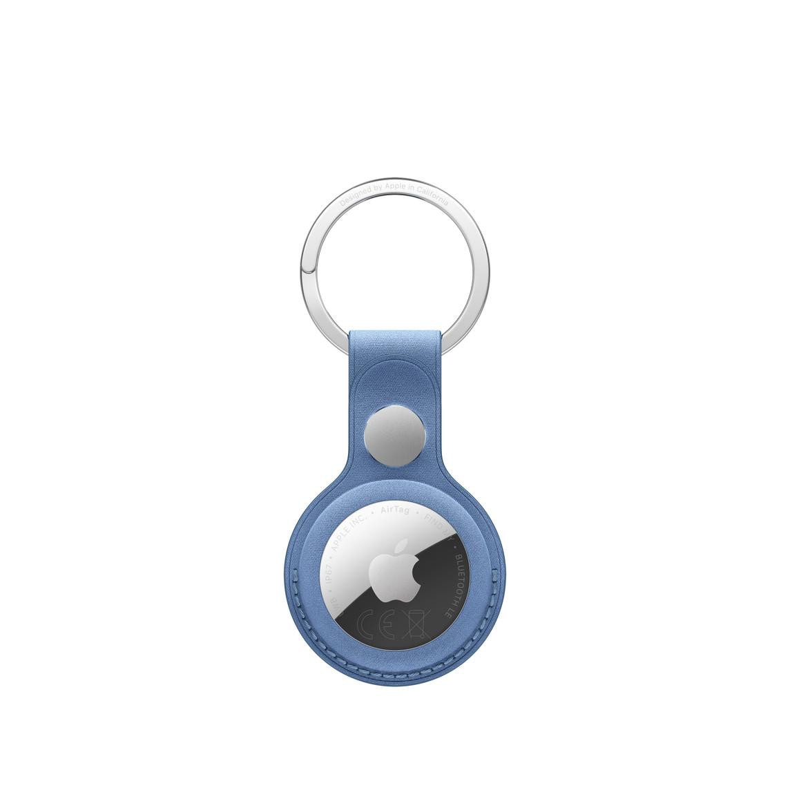 Apple AirTag Feingewebe Schlüsselanhänger - Hyazinthenblau MKG14ZM/A