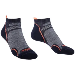 Bridgedale, Damen, Sportsocken, Hike UL T2 Merino Performance Low (38 - 40), Blau