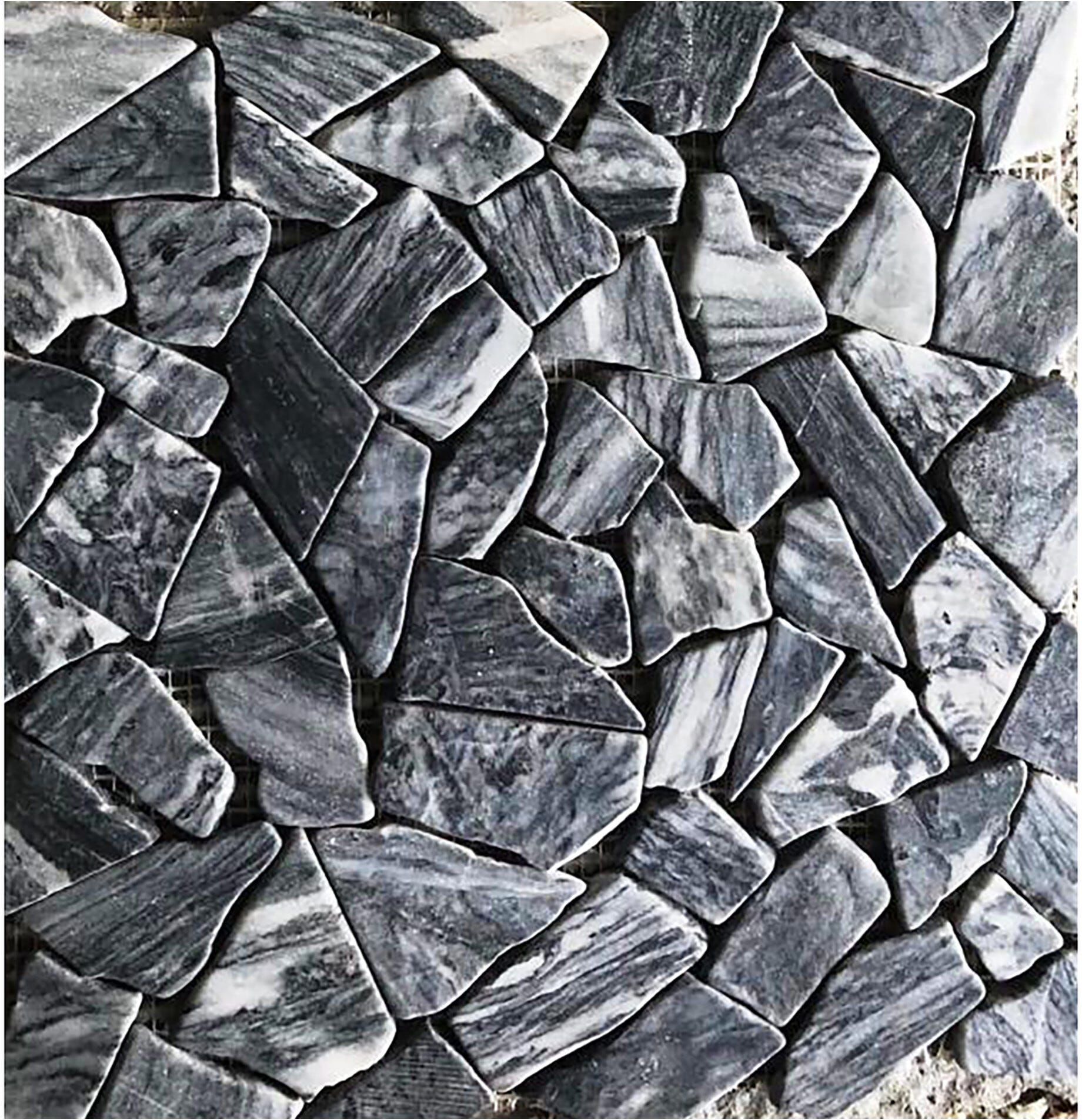 Arna FORMELLA PALLADIANA QUADRATA LIGHT BLACK 30,5x30,5x0,7 cm MARMO VENDITA AL FOGLIO