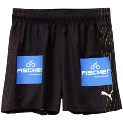 Puma, Damen, Sporthose, DHB Shorts W with Sponsor (XS), Schwarz