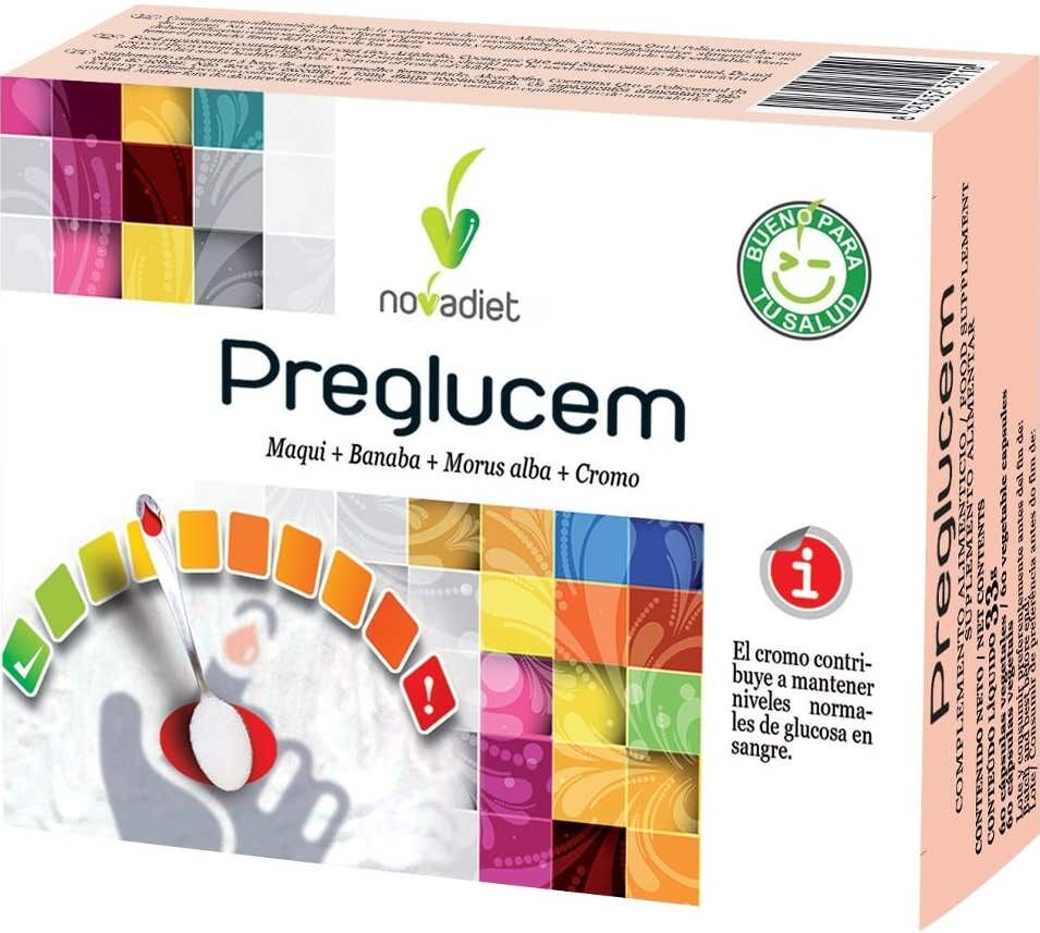NOVADIET Preglucem 60 cápsulas