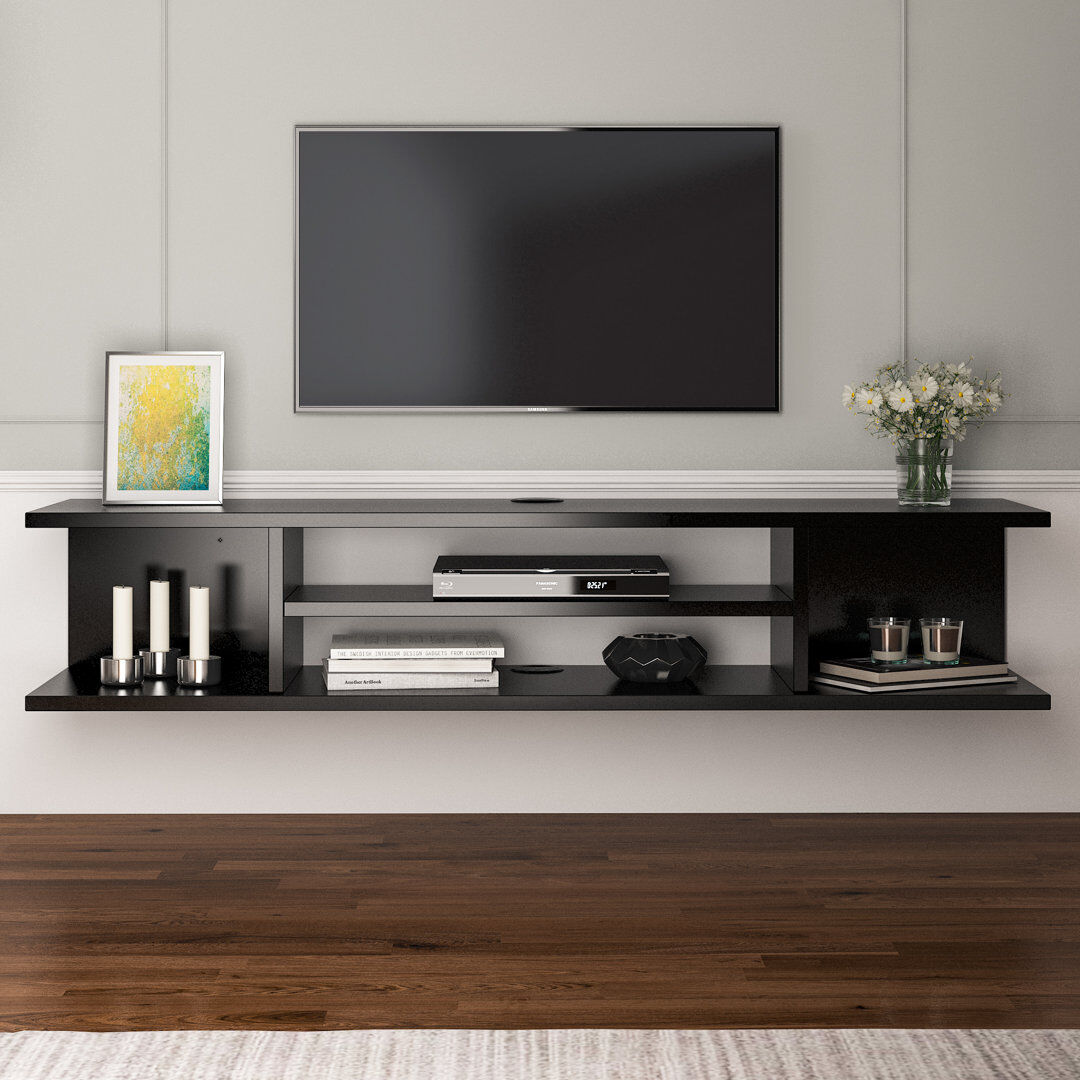 Blue Elephant Abbie-Jai TV Stand for TVs up to 51" Black 55"