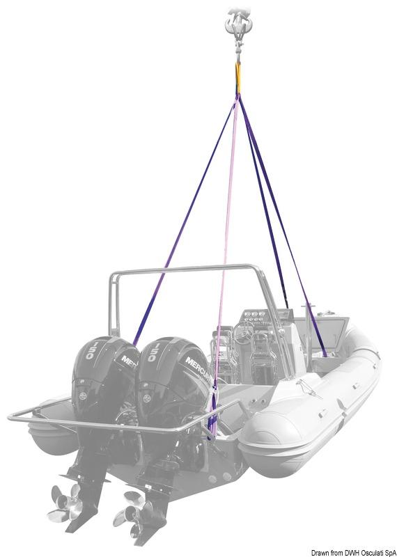 4-arm Liftsystem 500-550 - Osculati 06.587.03