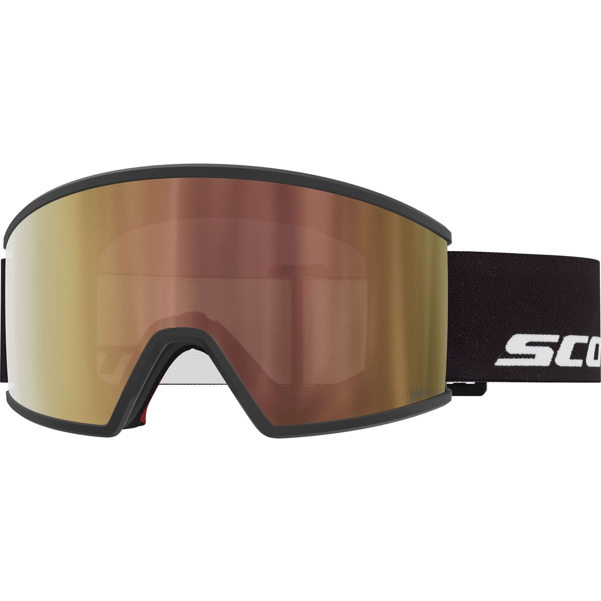 Scott Goggle Ambit LS black / amp ls cinnamon chrome s1-3 (0001) - 4209690001375
