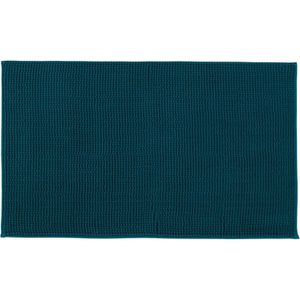Gözze Badematte Anti-Rutsch Chenille, 50 x 70 cm, petrol, aus 100 % Polyester, rutschfest