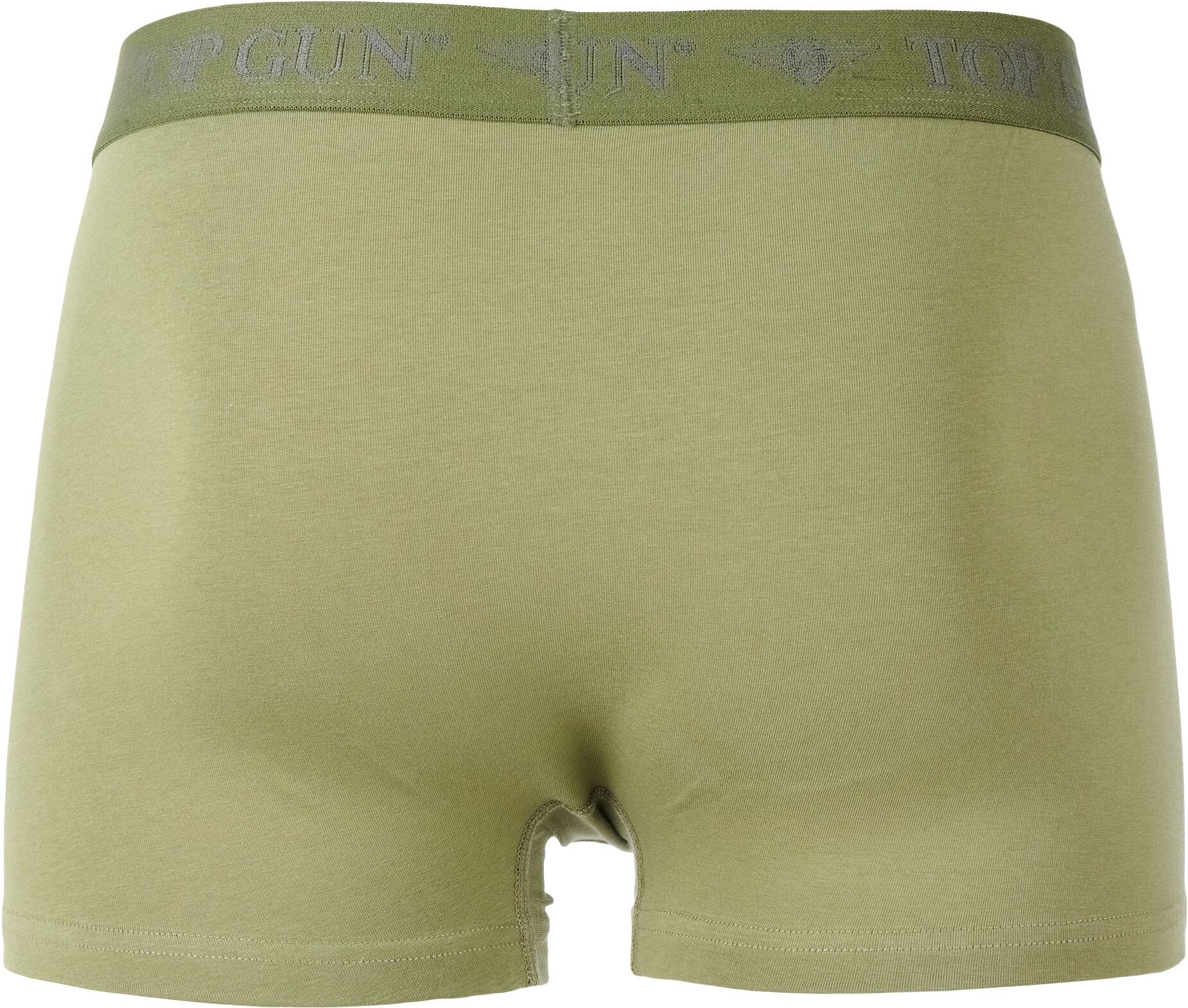 Boxer TOP GUN "Boxershorts Doppelpack TGUW002", Herren, Gr. S, bunt (camo, olive), Obermaterial: 95% Baumwolle CO. 5% Elasthan EL., Unterhosen Boxer