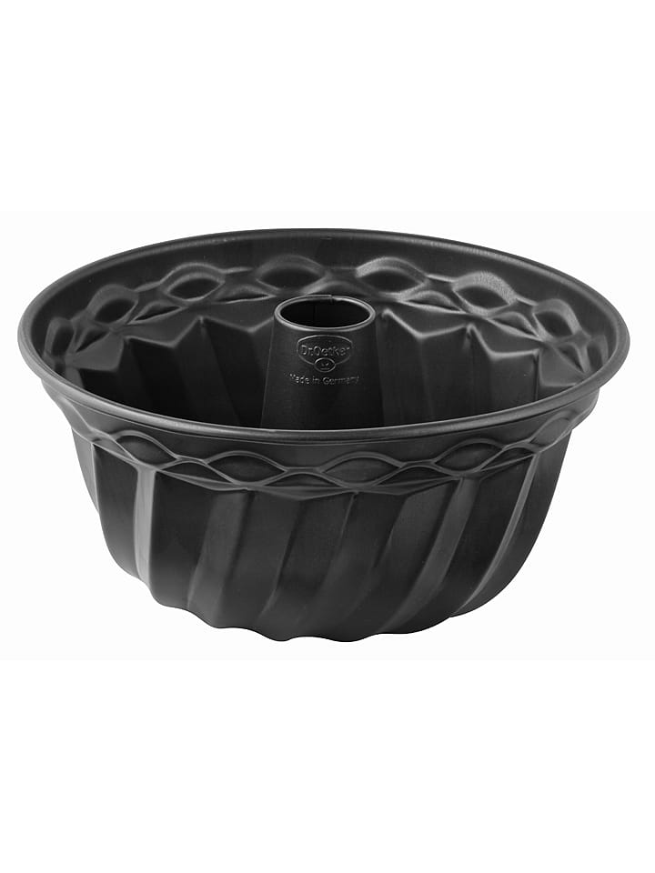 Dr. Oetker Gugelhupfform "Back Freude Classic" in Schwarz - Ø 22 cm - onesize