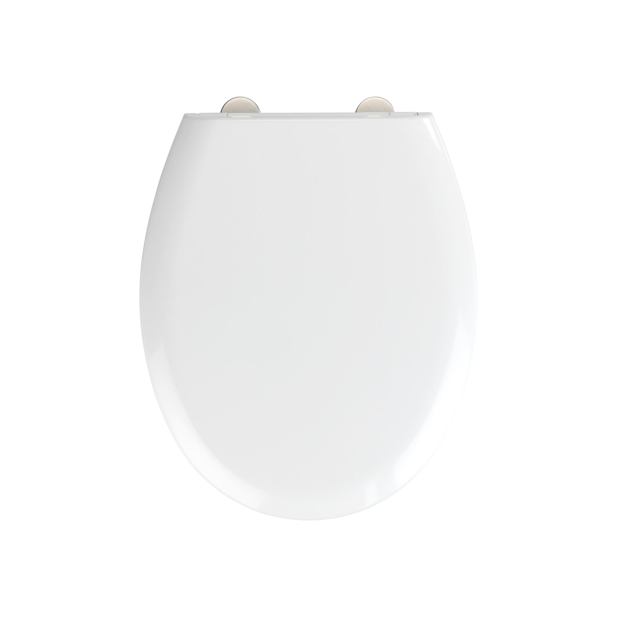 WENKO WC-Sitz Rieti, Easy Close Weiß Duroplast Absenkautomatik WC-Sitze - Bad (22882100)