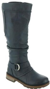 Wanderlust Fiona 3 Wide Calf Boot - Womens 11 Navy Boot Medium