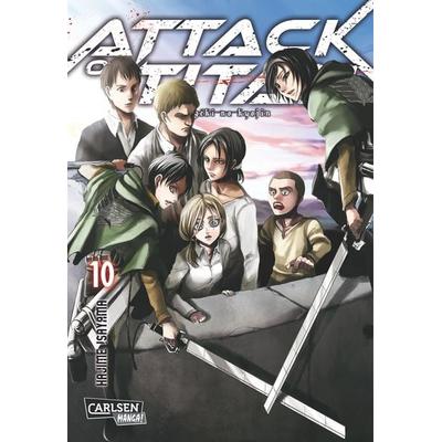 Attack on Titan 10, Taschenbuch von Hajime Isayama, Carlsen
