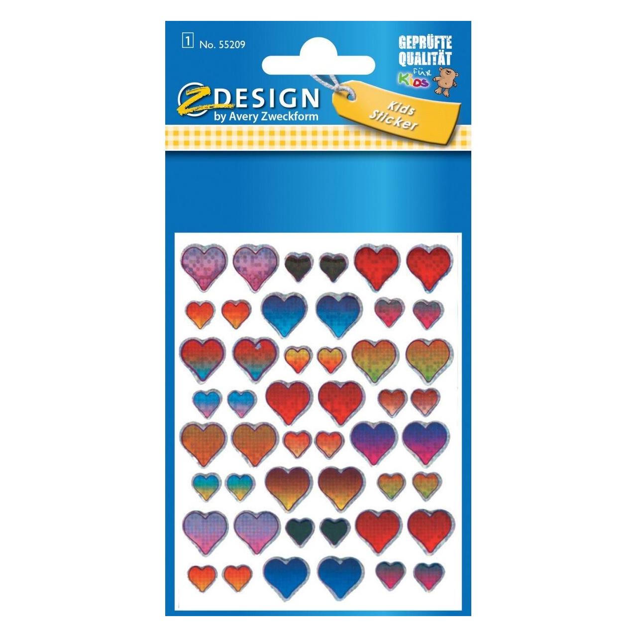 Z-Design Aufkleber Kreativ (44 Sticker) (55209)