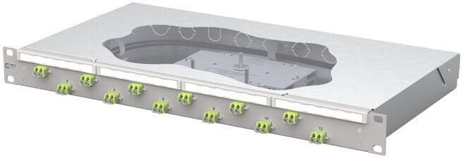 Metz Connect Patchfeld splice 12xLC-D OM5 1504587M12-F (1504587M12-F)