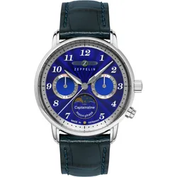 Zeppelin Damenuhr 86393 Sonderangebot - Ultramarines Ziffernblatt mit weißen Zahlen/Indices - 36mm