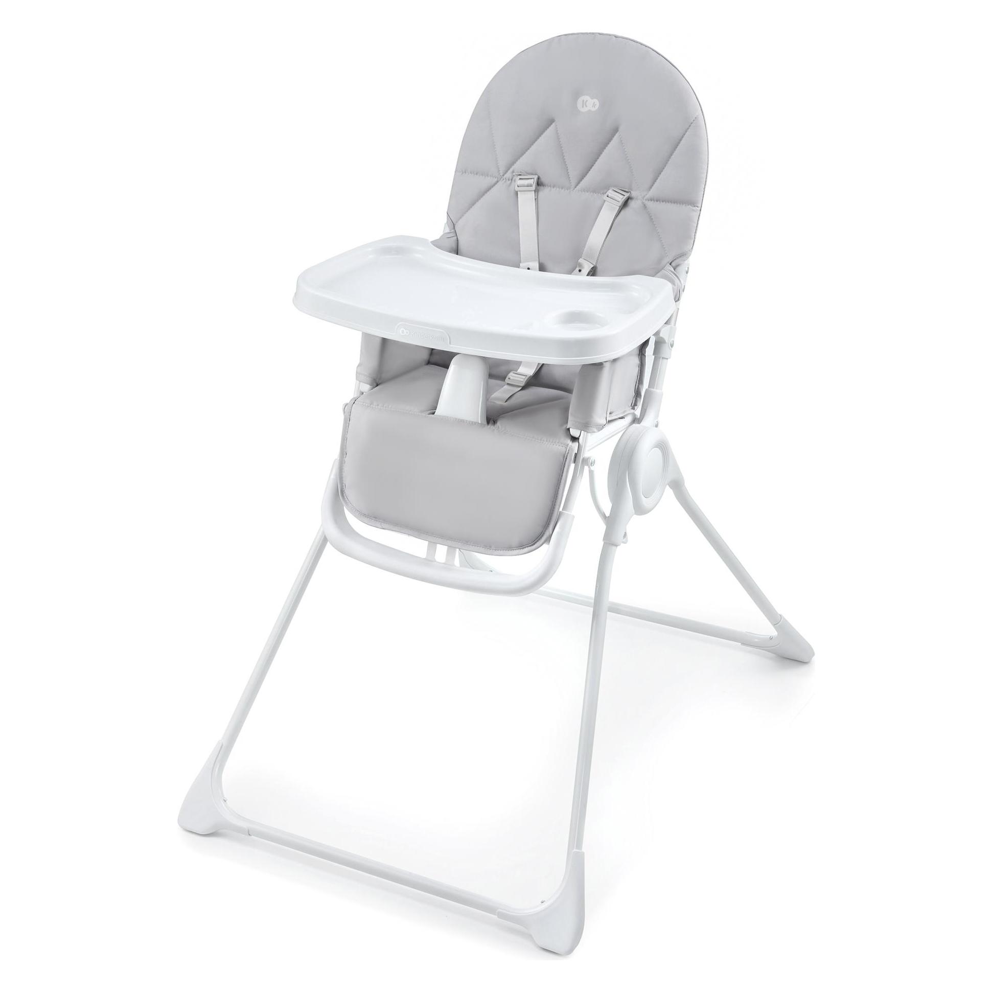 KinderKraft high chair BINCI light grey (Hochstuhl) (KHBINC00LGR0000)