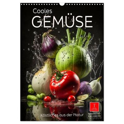 Cooles Gemüse (Wandkalender 2027 DIN A3 hoch), CALVENDO Monatskalender