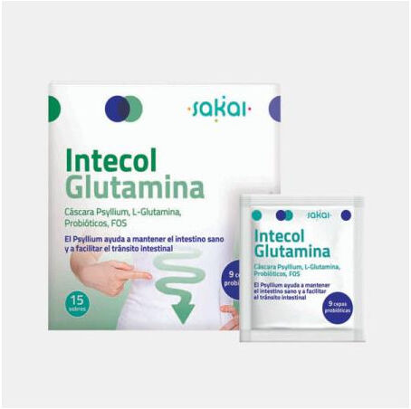 SAKAI INTECOL GLUTAMINA 15 SAQUETAS