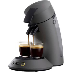 Philips Kaffeepadmaschine Senseo Original Plus, CSA210/50, 1450 Watt, 0,7 Liter, grau