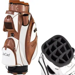Jucad Style Cartbag braun/weiss